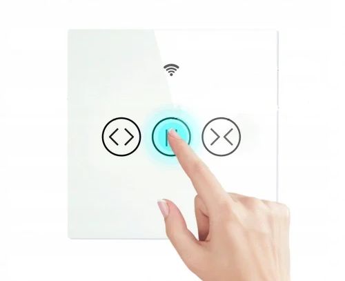 Tuya - inteligentny włącznik ścienny dotykowy do sterowania roletami - WiFi / Bluetooth - Moes WS-EUR-C