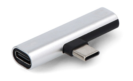 Adapter USB C - gniazdo jack 3,5 mm / USB typu C - Akyga AK-AD-71