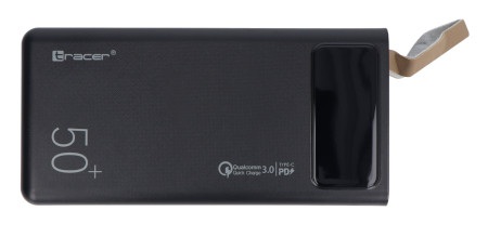 PowerBank 50000 mAh USB QC 3.0 / USB C PD - Tracer Magni - czarny