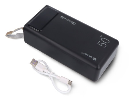 PowerBank 50000 mAh USB QC 3.0 / USB C PD - Tracer Magni - czarny