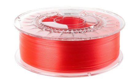 Filament Spectrum PLA Crystal 1,75 mm 1 kg - Raspberry Red