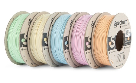 Zestaw filamentów Spectrum 5Pack Pastello PLA 1,75mm 1,25kg - 5 kolorów