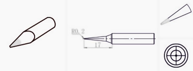 Grot Q-T-I do stacji lutowniczych Quick - seria 960-I