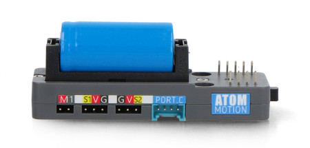 Atomic Motion Base - sterownik silnika i serwomechanizmu - moduł rozszerzeń do M5Atom - STM32F030 - M5Stack A090