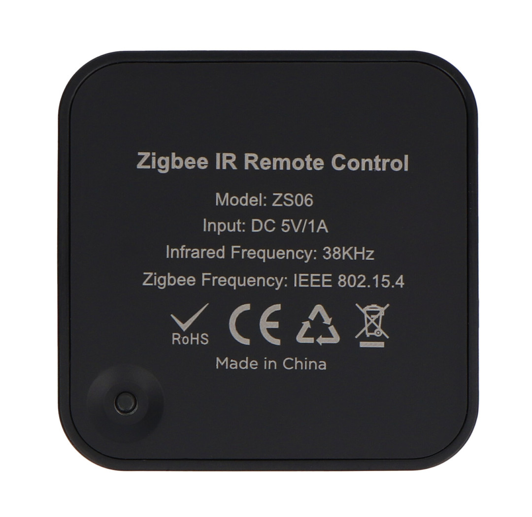 Tuya - uniwersalny pilot IR / 38 kHz - ZigBee - RTX ZIR