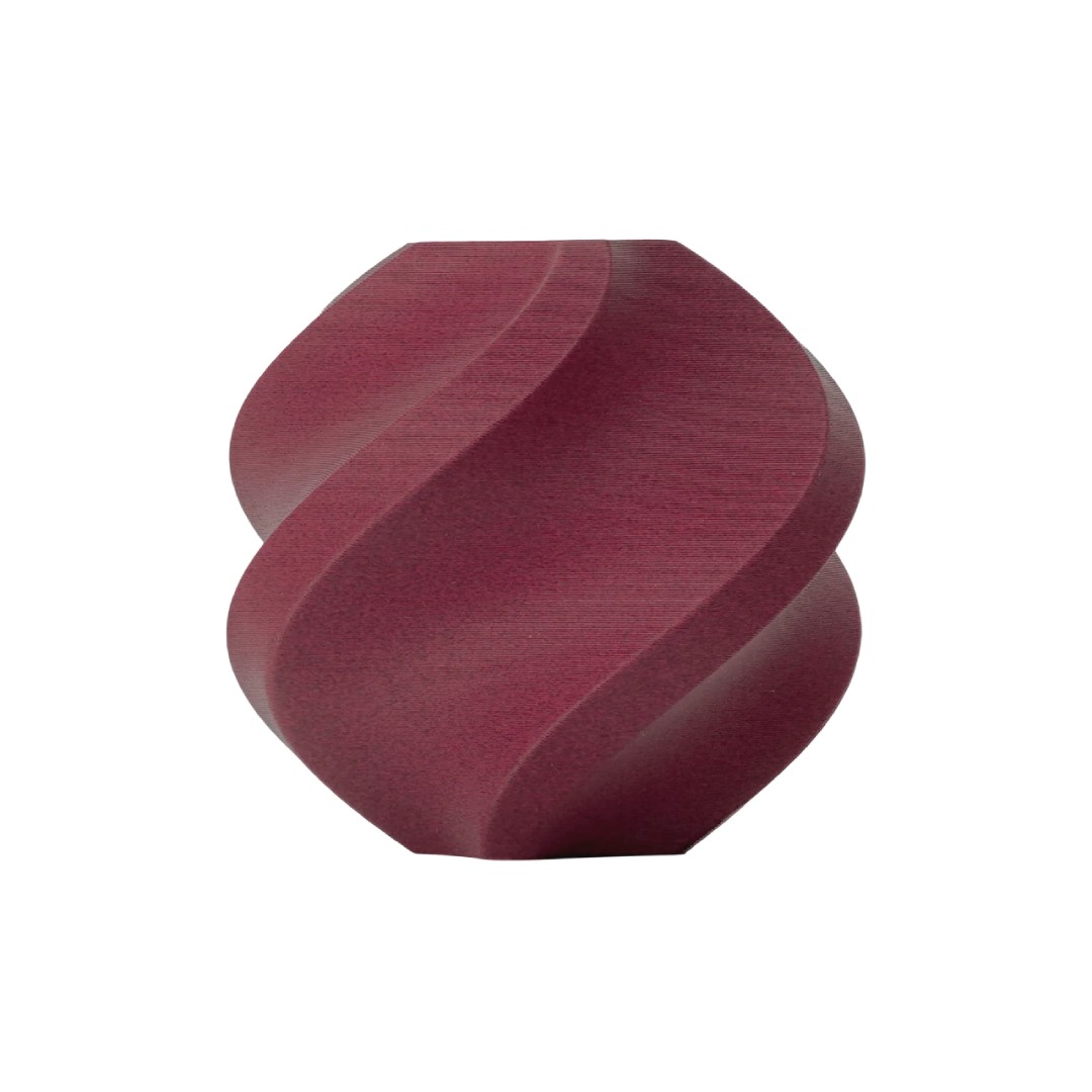 Filament Bambu Lab PLA-CF 1,75 mm 1 kg - w zestawie z wielorazową szpulą - Burgundy Red