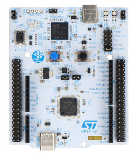 STM32 NUCLEO-H533RE - STM32H533RET6 - ARM Cortex M33