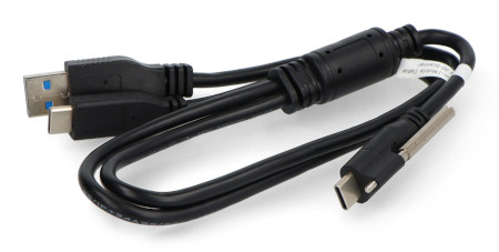 Przewód 2w1 USB C - USB A / USB C - 40 cm - do skanerów 3D Revopoint