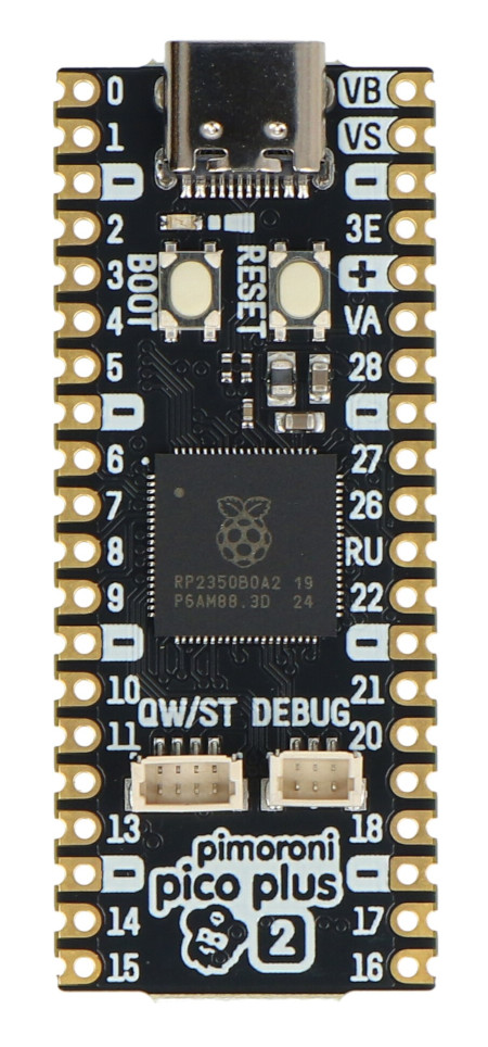 Pimoroni Pico Plus 2 - płytka z mikrokontrolerem RP2350B - Pimoroni PIM724