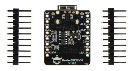 Beetle ESP32-C6 - miniaturowa płytka rozwojowa IoT - WiFi / Bluetooth / Thread / ZigBee / Matter - DFRobot DFR1117