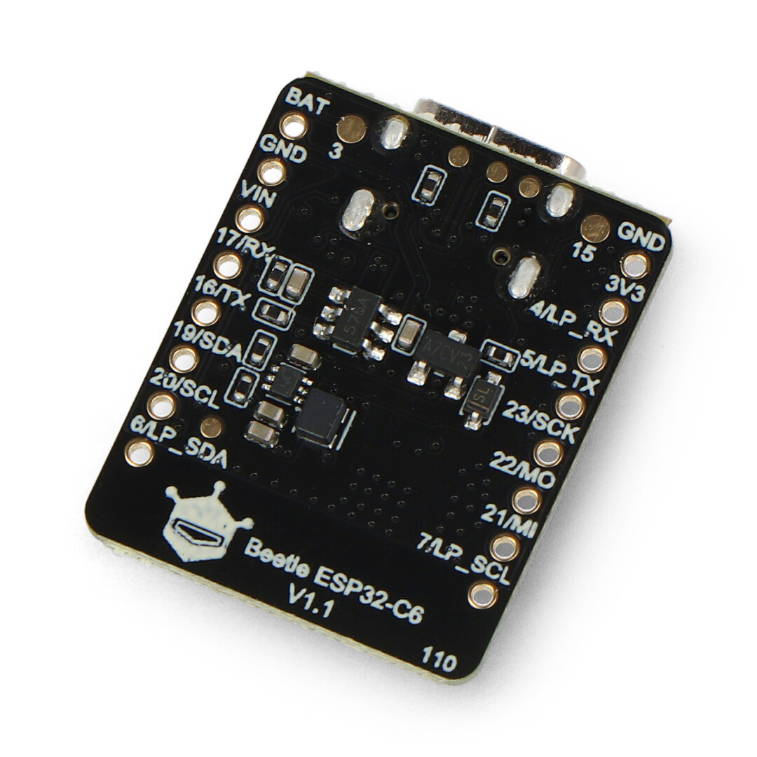 Beetle ESP32-C6 - miniaturowa płytka rozwojowa IoT - WiFi / Bluetooth / Thread / ZigBee / Matter - DFRobot DFR1117