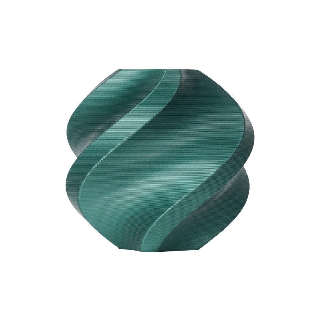 Filament Bambu Lab PLA Metal 1,75 mm 1 kg - w zestawie z wielorazową szpulą - Oxide Green Metallic