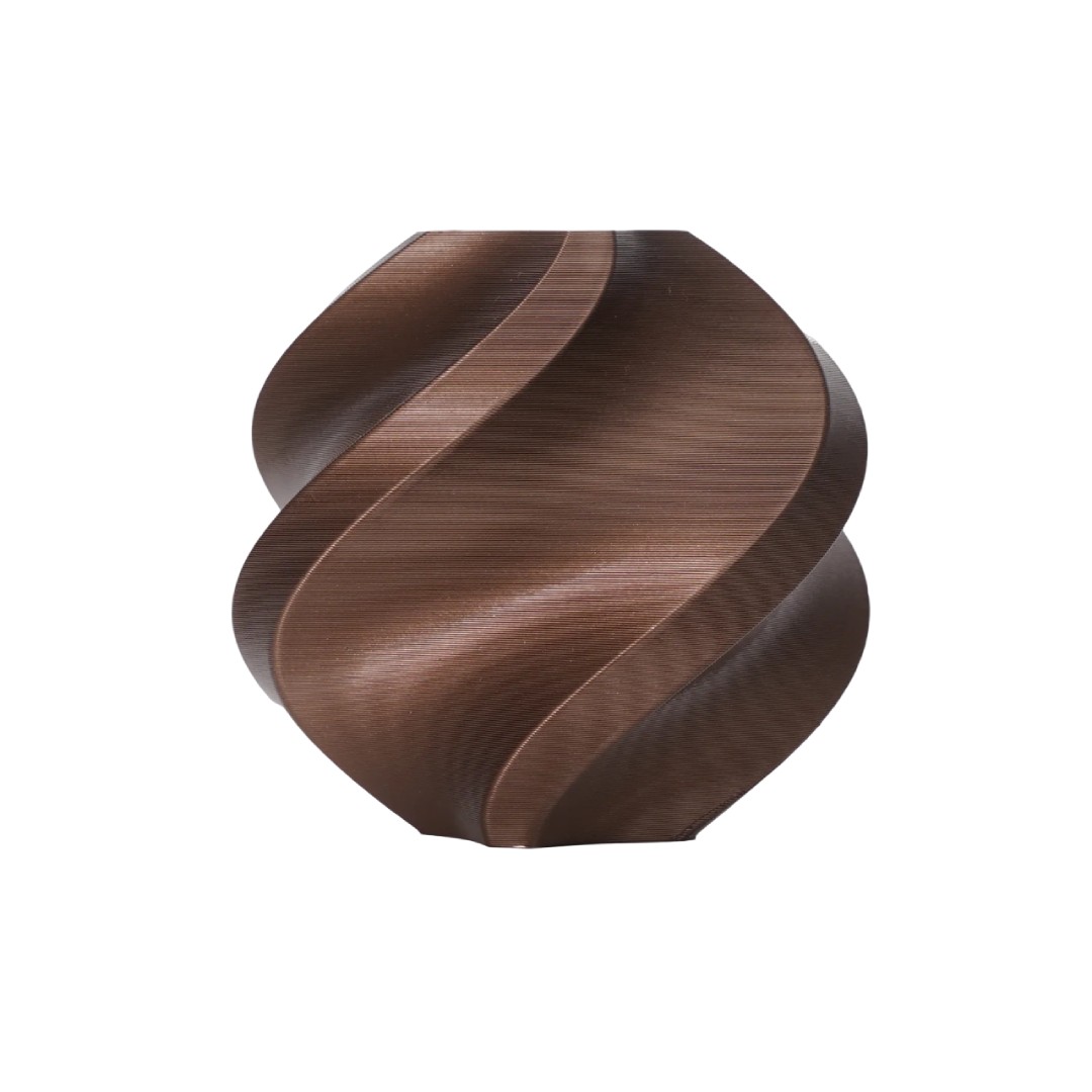 Filament Bambu Lab PLA Metal 1,75 mm 1 kg - w zestawie z wielorazową szpulą - Copper Brown Metallic