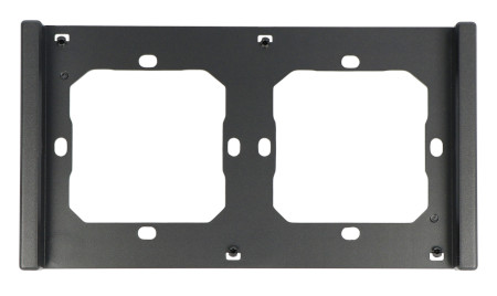 Sonoff M5-2C-80-F - ramka do włącznika ściennego M5-80 - podwójna - czarna