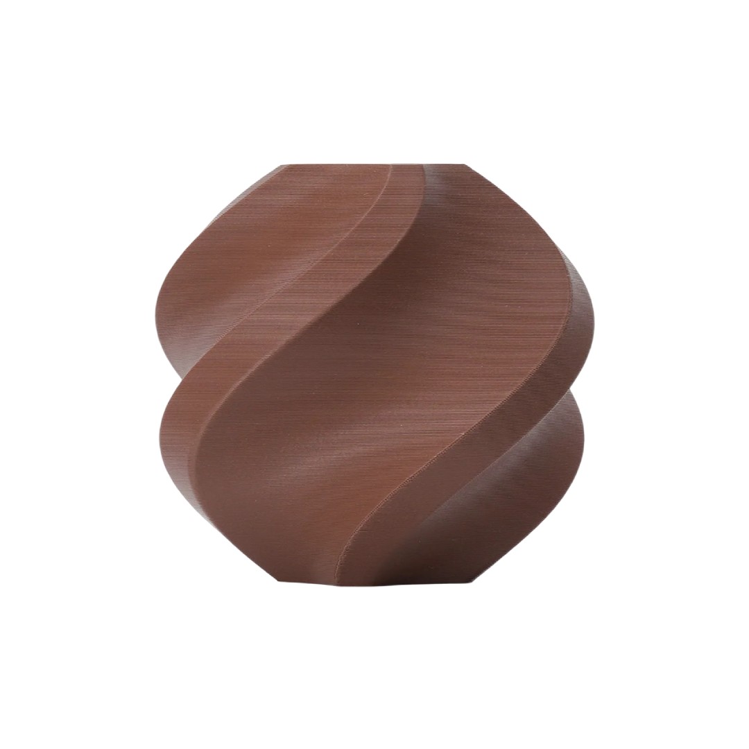 Filament Bambu Lab PLA Matte 1,75 mm 1 kg - w zestawie z wielorazową szpulą - Dark Brown