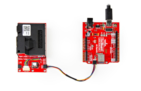 Air Quality Combo - czujnik jakości powietrza w pomieszczeniach - SCD41, SEN55 - Qwiic - SparkFun SEN-25200