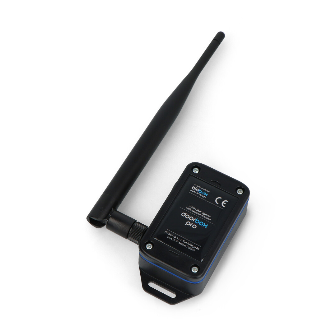 BleBox doorbox PRO - sterownik drzwi i furtek 12 - 24 V AC / DC WiFi - aplikacja Android / iOS