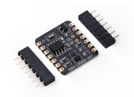 Xiao Logger HAT - moduł rozszerzeń z RTC i czujnikami środowiskowymi do Seeed Xiao - Seeedstudio 114993446