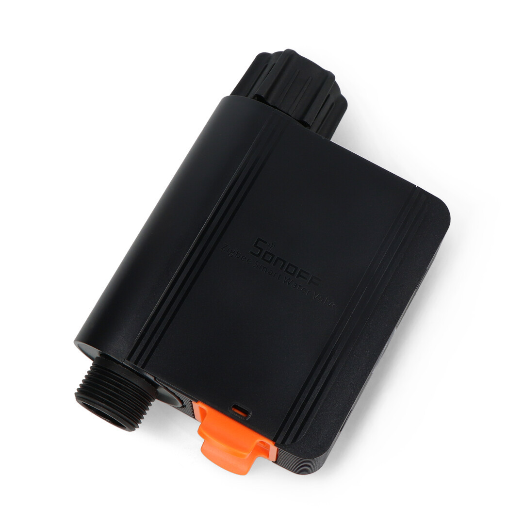 Sonoff SWV-BSP - inteligentny zawór 3/4'' z pomiarem zużycia wody - ZigBee - aplikacja Android / iOS