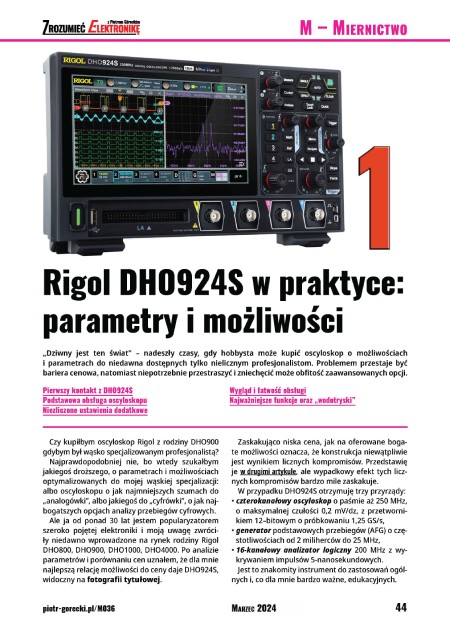 Zrozumieć Elektronikę - miesięcznik, wydanie cyfrowe