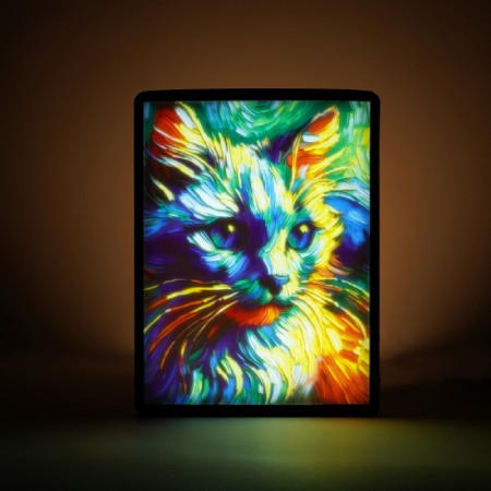 Zestaw podświetlenia LED Lithophane - KC010 - 192 x 144 mm - 4 szt. - Bambu Lab