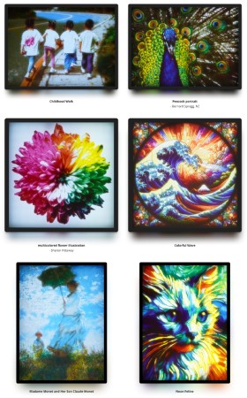 Zestaw podświetlenia LED Lithophane - KC009 - 96 x 144 mm - 2 szt. - Bambu Lab