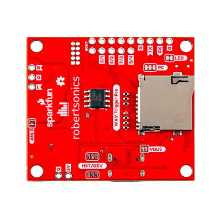 WAV Trigger Pro - odtwarzacz wielokanałowy WAV - MIDI - Qwiic - Spark Fun WIG-25860