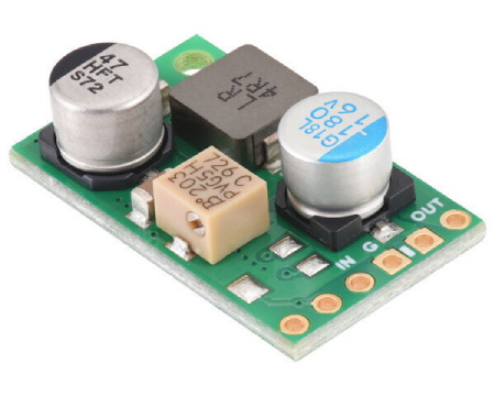 D30V30MAS - przetwornica step-down - 4,2 V - 15 V 3 A - Pololu 4875