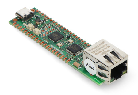 W5500-EVB-PICO2 - płytka z mikrokontrolerem RP2350 i Ethernet - WIZnet