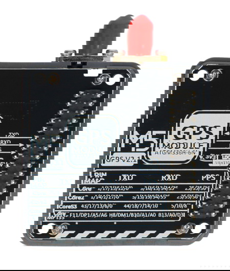 Moduł GPS v2.1 z anteną SMA - AT6668 - do modułów deweloperskich M5Core - M5Stack M003-V2.1