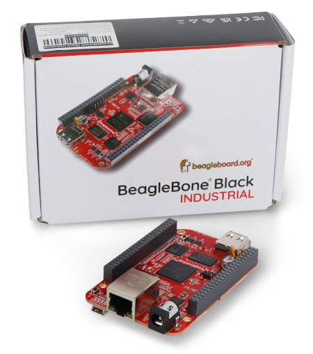 BeagleBone Black Industrial - płytka rozwojowa ARM Cortex A8 1 GHz - 512 MB RAM + 4 GB eMMC