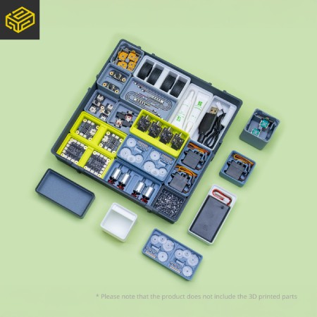 CyberBrick Ultimate Hardware Kit - ZK003 - zestaw do budowy i programowania zdalnie sterowanych modeli - Bambu Lab