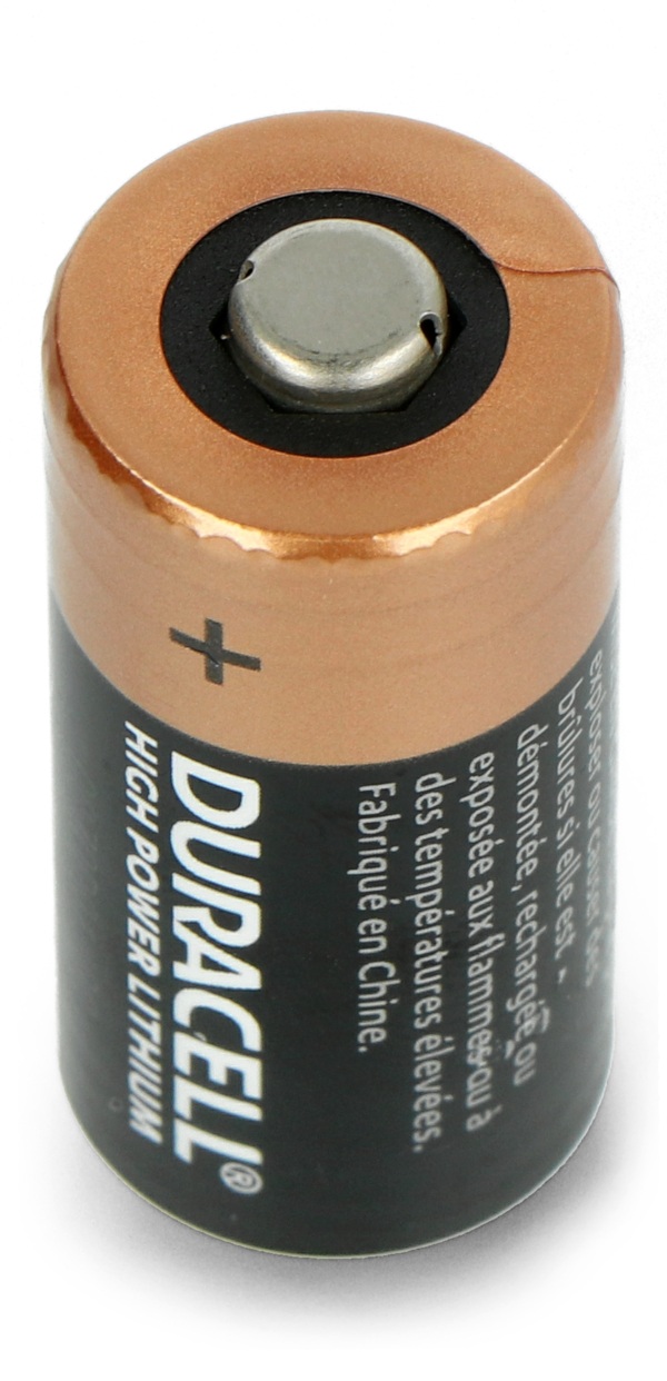 Bateria Duracell CR123 3V
