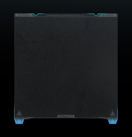 Dwustronna nakładka PET Light Pilla + powlekana PEI na stół roboczy do drukarek 3D Creality - 315 x 310 mm