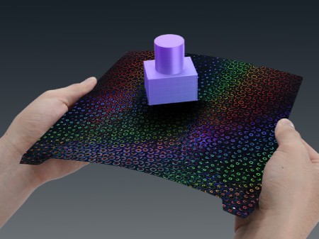 Dwustronna nakładka PET Kaleidoscope + powlekana PEI na stół roboczy do drukarek 3D Creality - 315 x 310 mm