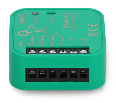 Zamel Supla RNW-01 - interfejs 4-wejść 230 V AC - WiFi - aplikacja Android / iOS