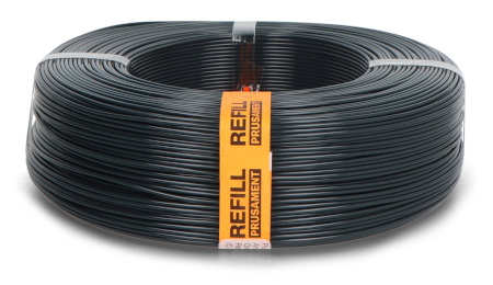 Filament Prusa Refill PETG 1,75 mm 0,9 kg - Anthracite Grey NFC