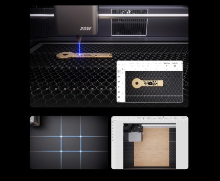 Ploter laserowy - Creality Falcon A1 Pro - 20 W