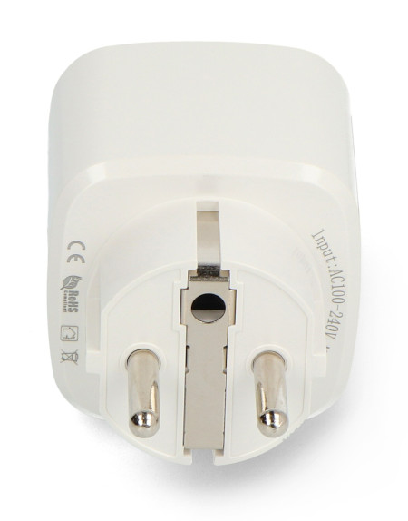 Tuya - inteligentne gniazdko WiFi / Matter - 16 A - białe - M18
