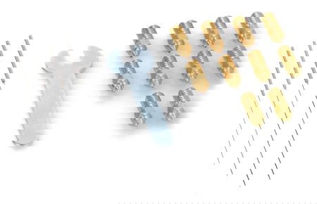 Zestaw dysz 0,2 mm / 0,4 mm / 0,6 mm / 0,8 mm do drukarek 3D Elegoo Neptune 4 / 4 Pro - mosiądz