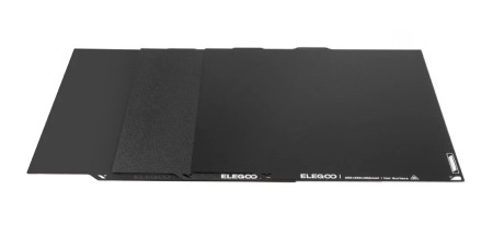 Zestaw dwustronnych nakładek magnetycznych do drukarek 3D Elegoo Centauri Carbon / Centauri - 3 szt. - 256 x 256 mm