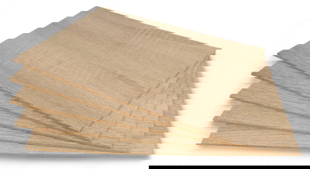 Płyta HDF sonoma - 3 mm - 210 x 297 mm - 5 szt.
