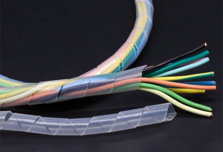 Organizer do przewodów 8mm/10m - biały