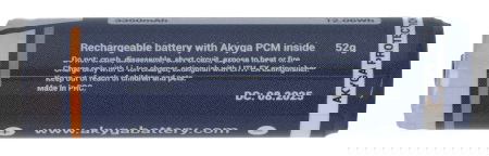 Ogniwo 18650 Li-Ion Akyga INR18650-33.5M-PCM 3,6 V / 3350 mAh z zabezpieczeniami