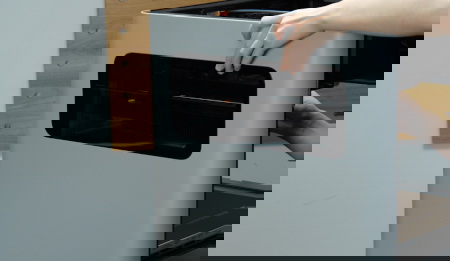 Boczna szyba - lewa - do drukarek Bambu Lab z serii H2C i H2D.