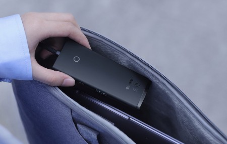 Adapter 4w1 Hub USB typu C - 4x USB typu A 3.0 - czarny - Baseus Lite Series 4-Port