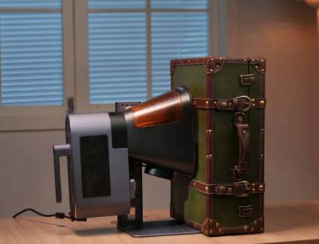 LaserPecker LP5 - światłowodowa i diodowa grawerka laserowa 20 W - zestaw podstawowy