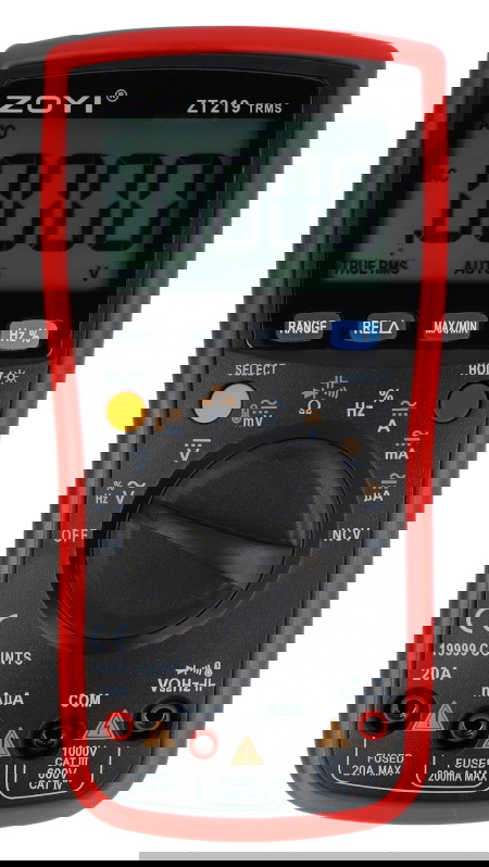 Miernik uniwersalny True RMS - ZOYI ZT-219