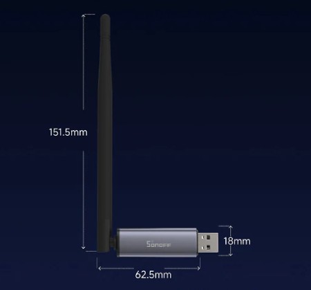 Sonoff Dongle Plus MG24 - bramka ZigBee / Thread - Home Assistant, openHAB, Zigbee2MQTT - interfejs USB