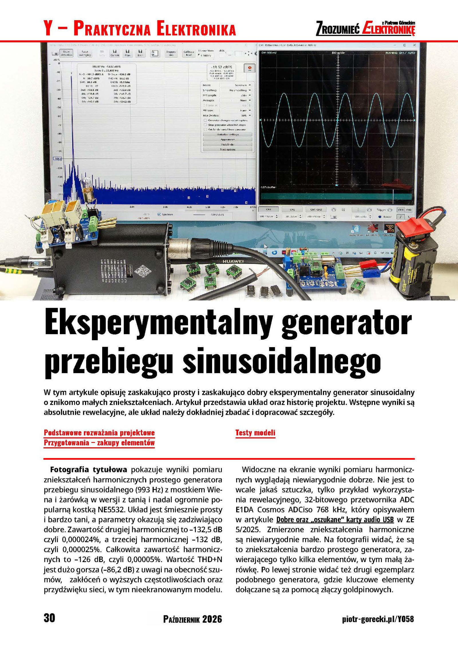 Zrozumieć Elektronikę - miesięcznik, wydanie cyfrowe